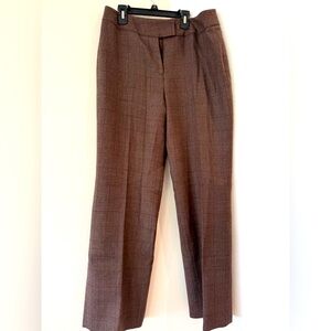 David Naman Brown Wool Dress Pants - size 10
